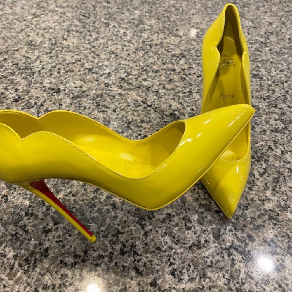 Christian Louboutin Hot Chick Citrus Yellow
